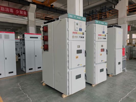 Di cartello placcato dell'apparecchiatura elettrica di comando 11KV sistemi MV del metallo medio di tensione KYN28-12